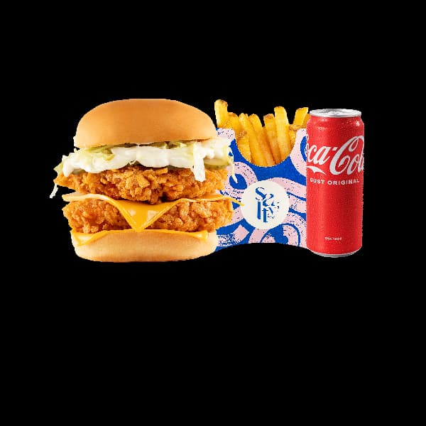 Menu Dublu Cheesy Chicken