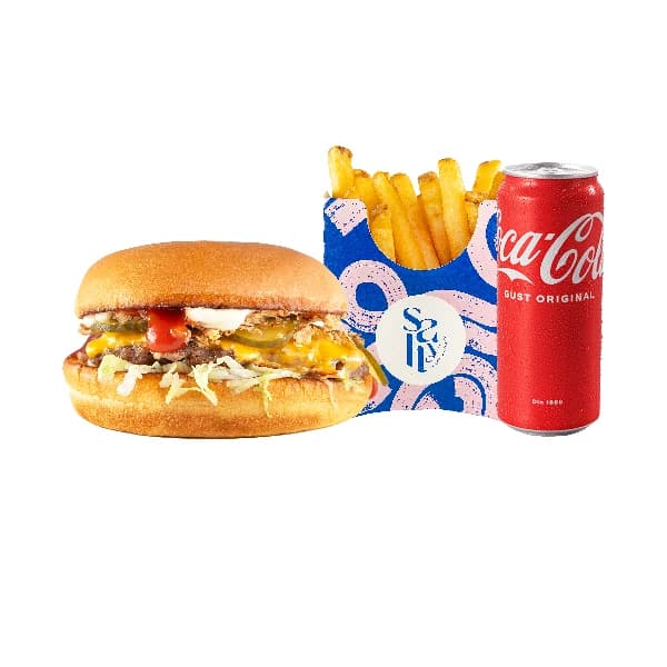 Menu Single Cheeseburger